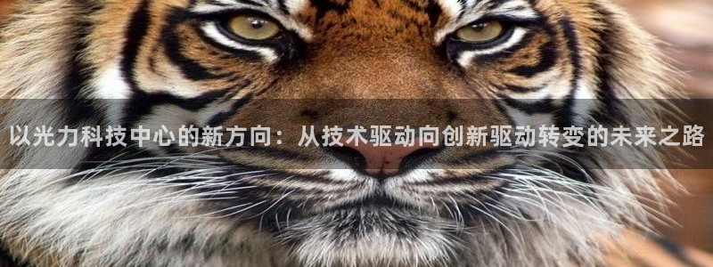 以光力科技中心的新方向：从技术驱动向创新驱动转变的未来之路